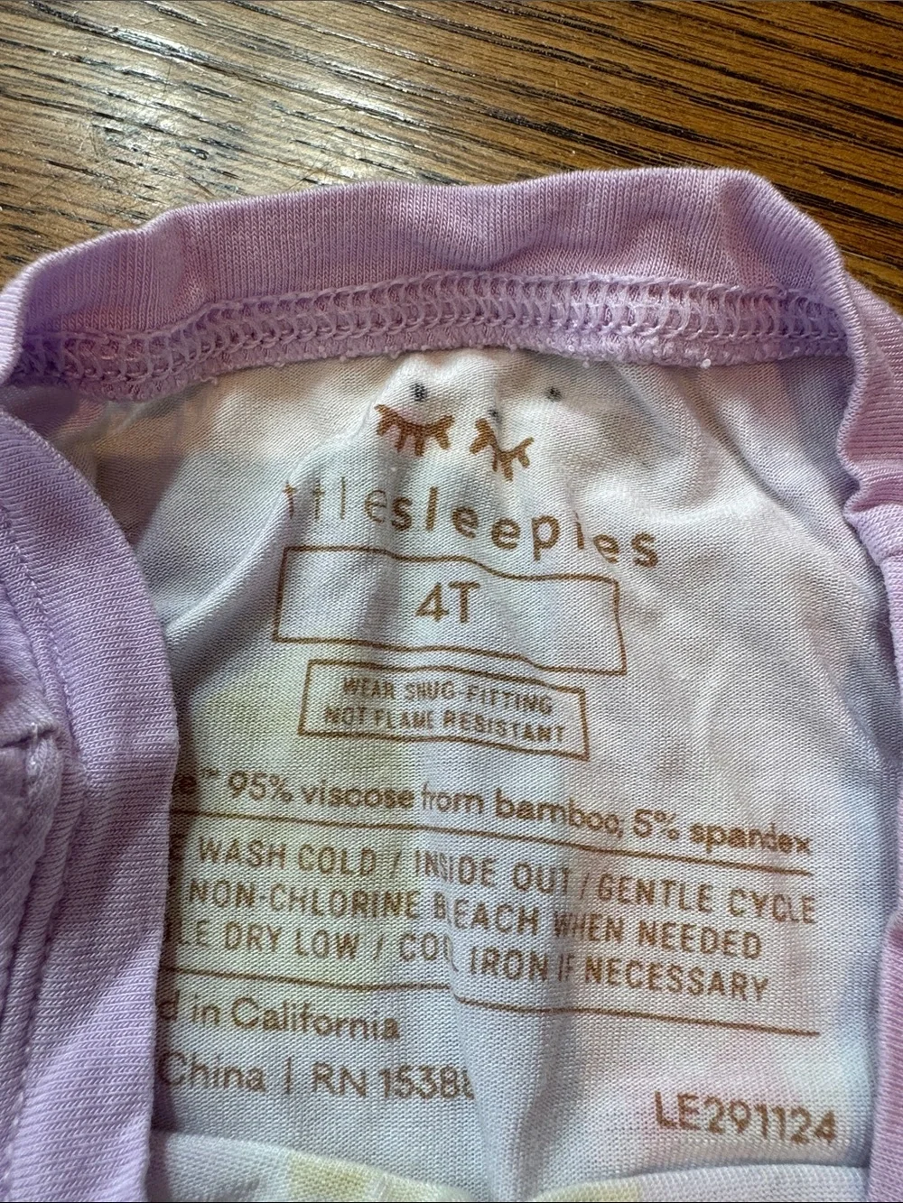 Little Sleepies Pink Bunny & Easter Egg Pajama Set